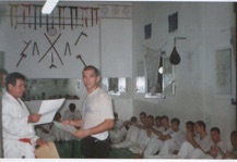 Remise de grade à Steve Schmitt