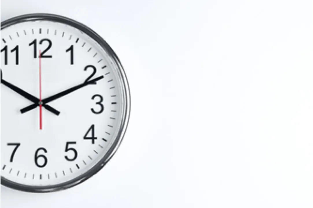 Horloge illustrant les horaires de Krav Maga Lyon